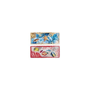 1 Pezzo Vassoio Rettangolare in Melamina Alyssa 27 x 11 x 2 cm 2 Decori