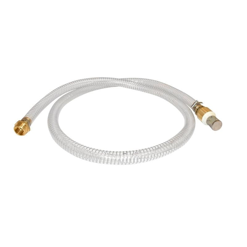 Pompa di trasferimento gasolio 24V, Portata 55 L/min con contatore, Tubo di aspirazione da 1,5 m, Tubo da 4 m e Pistola