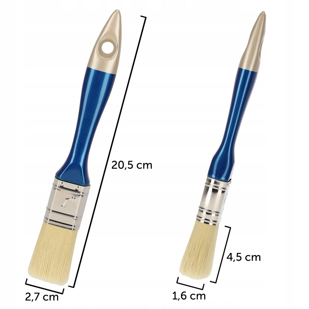 Pennello universale piatto dritto KADAX per pittura inglese, prodotto per la lucidatura, 27 mm