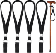 Accessori per Disabili - Bende di Acciaio Inossidabile - 15Pezzi Nylon - Accessori per Rollatori - Accessori per Camminatori - Sostegno Forte - Bende per Camminatori con Mobilità