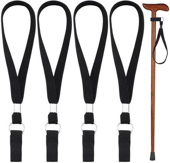 Accessori per Disabili - Bende di Acciaio Inossidabile - 15Pezzi Nylon - Accessori per Rollatori - Accessori per Camminatori - Sostegno Forte - Bende per Camminatori con Mobilità