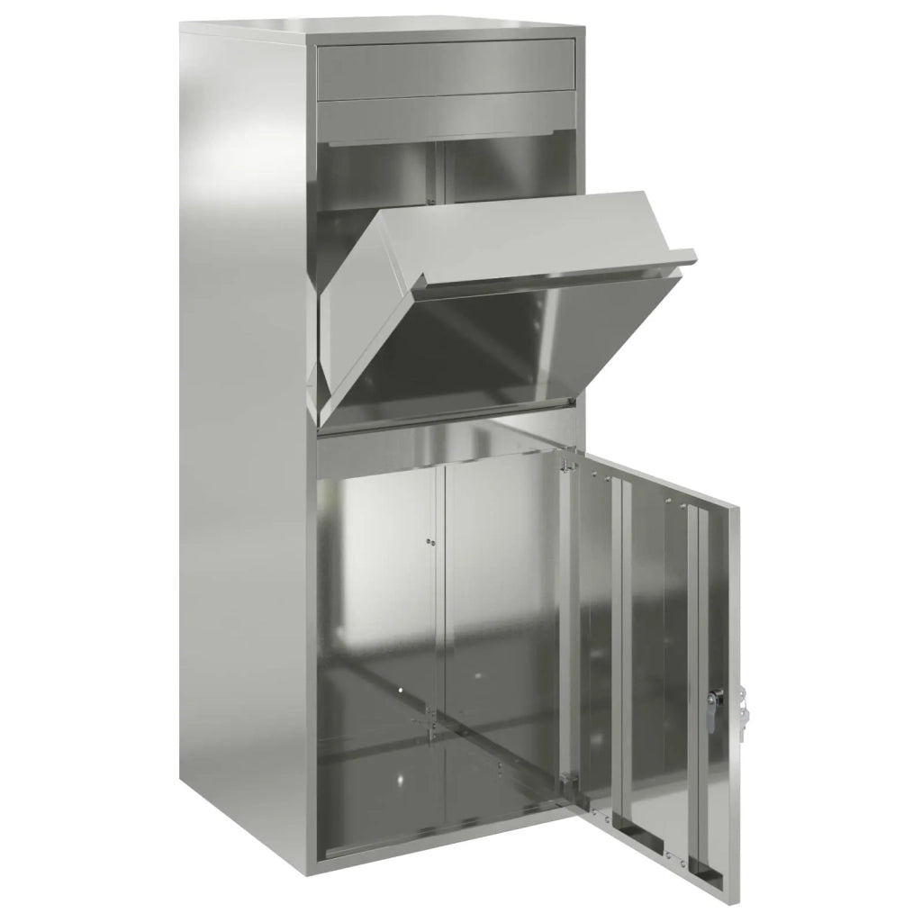 Cassetta per pacchi Argento 47,5 x 38 x 59 cm Acciaio zincato CFW8489400
