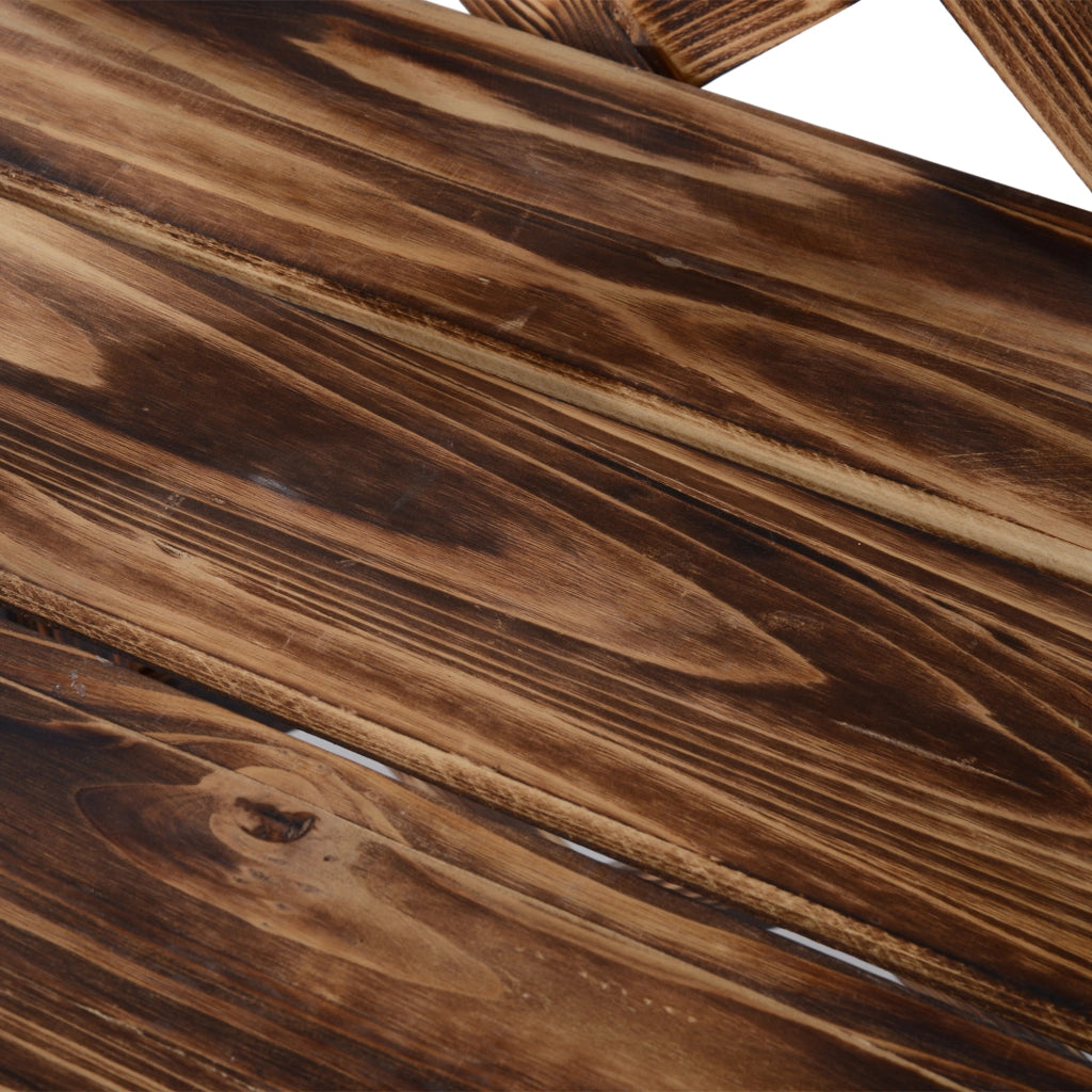 Scaffale Porta Piante 3 Ripiani Legno Abete ¨C zephmum ¨C 80x40x148 cm