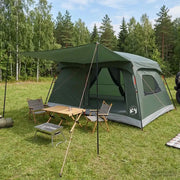Tenda Familiare con tetto Verde militare 420 x 305 x 200 cm 42028500