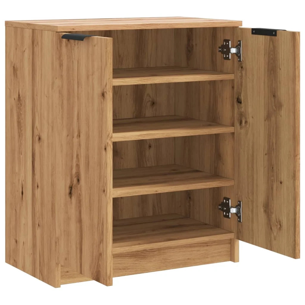 Scarpiera mobiletto portascarpe mobile per ingresso/corridoio/soggiorno fatto a mano legno ingegnerizzato marrone 02_0021529