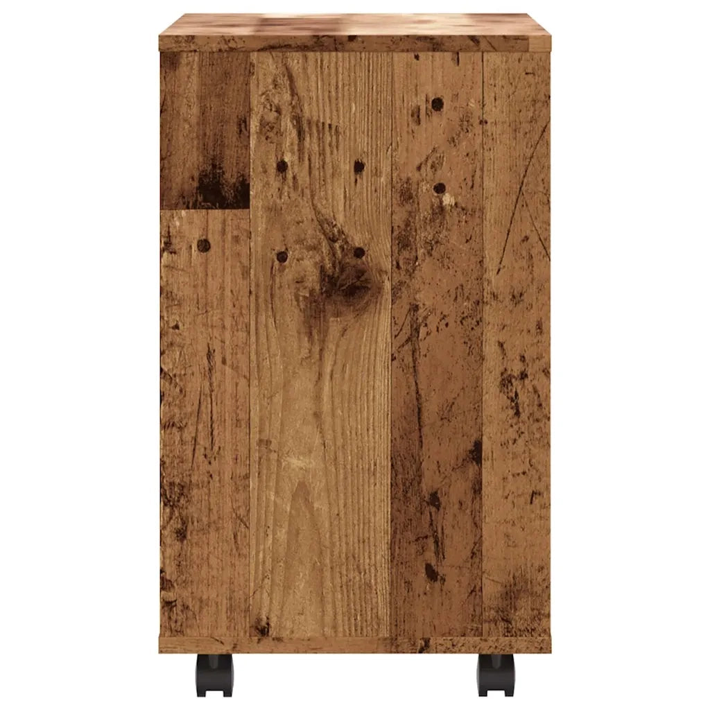 Tavolino Salotto Legno Antico 70x35x55 cm in Legno Multistrato