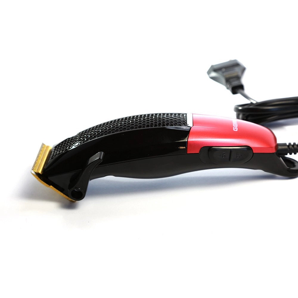 Trade Shop - Tagliacapelli Rasoio Elettrico Regola Barba Baffi Basette Lame In Titanio Gm807 -