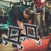 Cavalletto alzamoto a rotelle, max 680 kg, per moto e Quad
