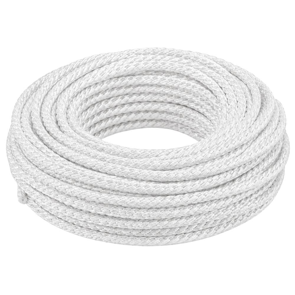 Cavo elettrico intrecciato bianco per impianti a vista *** lunghezza metri 100, sezione conduttore 3x2,5mmq, confezio...