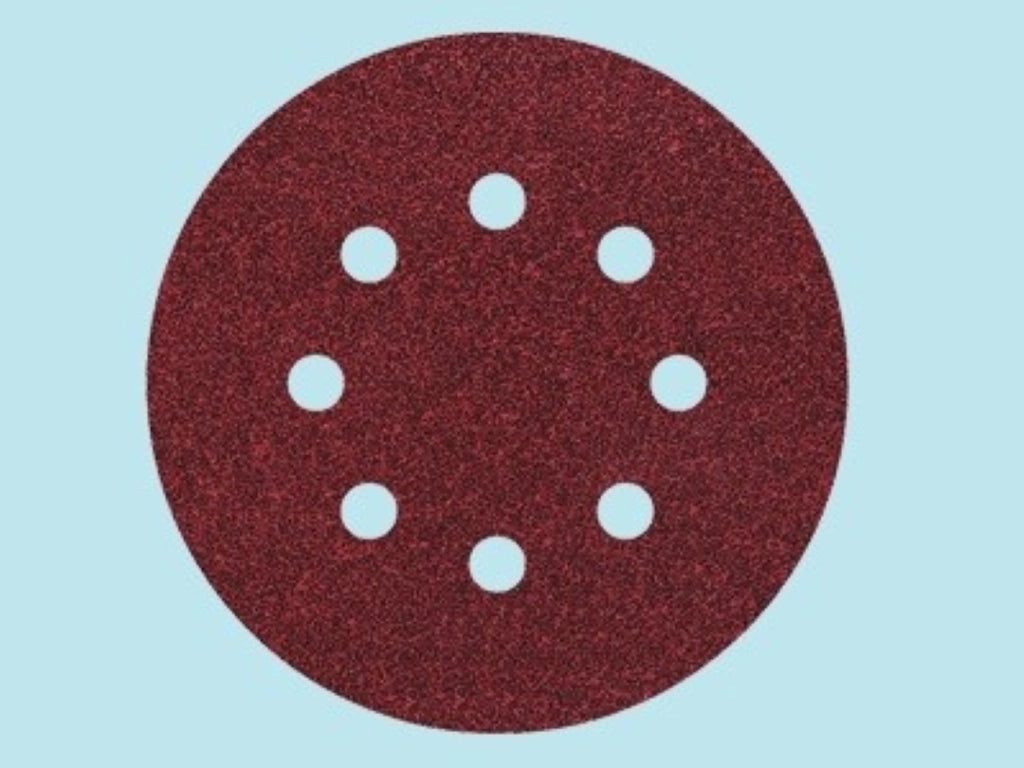 Dischi Per Rotorbitali Wolfcraft Grana 60 D.125 Pezzi 5 - Wolfcraft