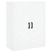 Armadietto a Muro | Mobile a Parete Bianco 69,5x34x90 cm