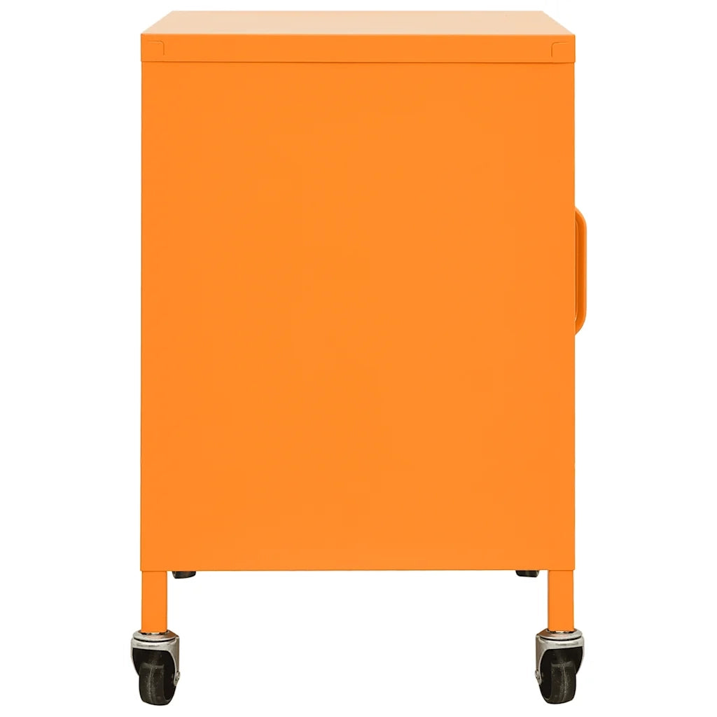 Armadietto Arancione 60x35x56 cm in Acciaio 336264