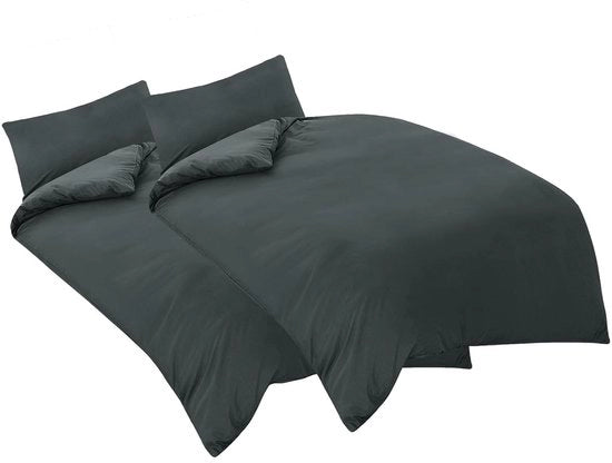 Set di lenzuola 135x200 cm - Microfibra - 4 pezzi - Varie colorazioni