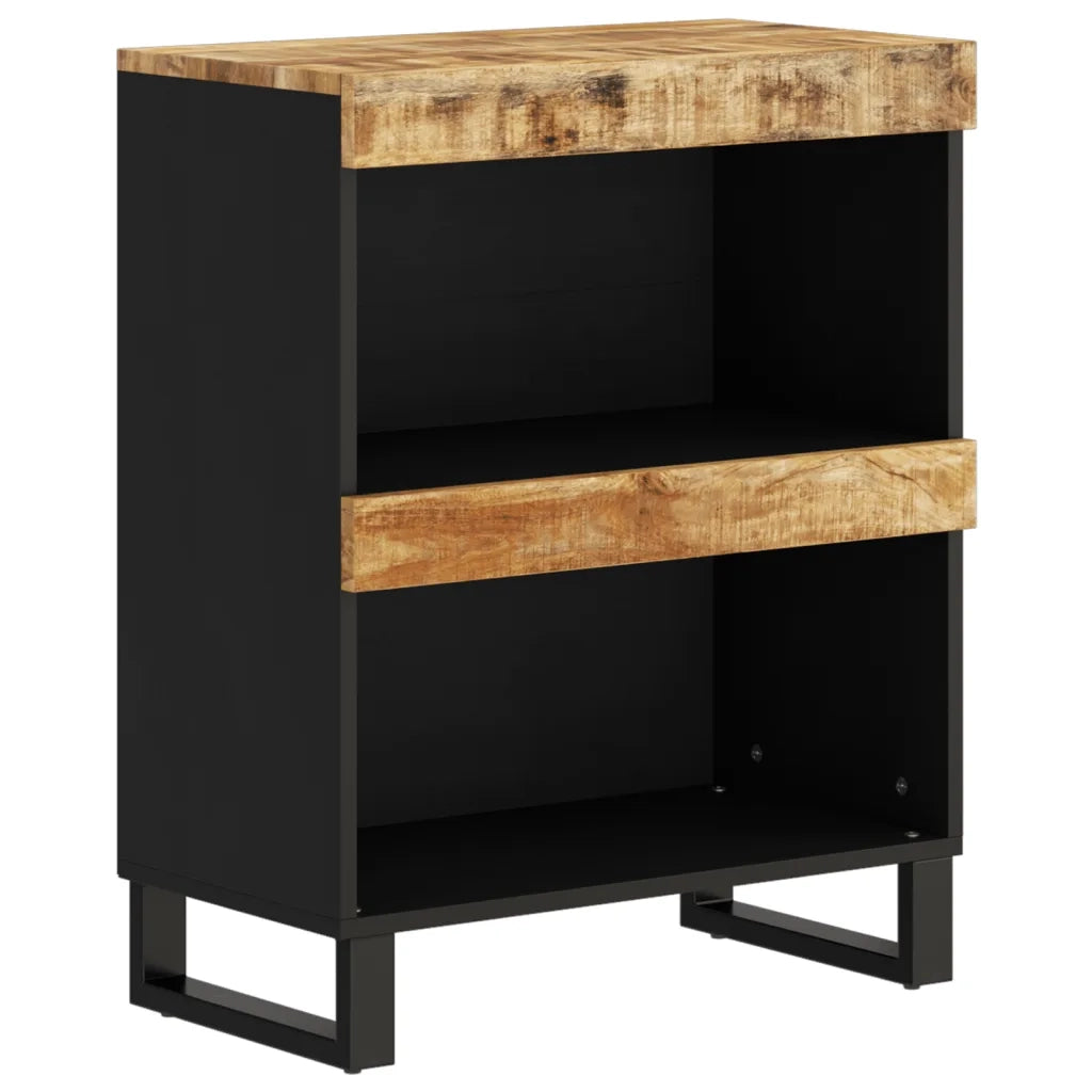 Credenza 60x33x75 cm in Legno Massello di Mangocod mxl 79461
