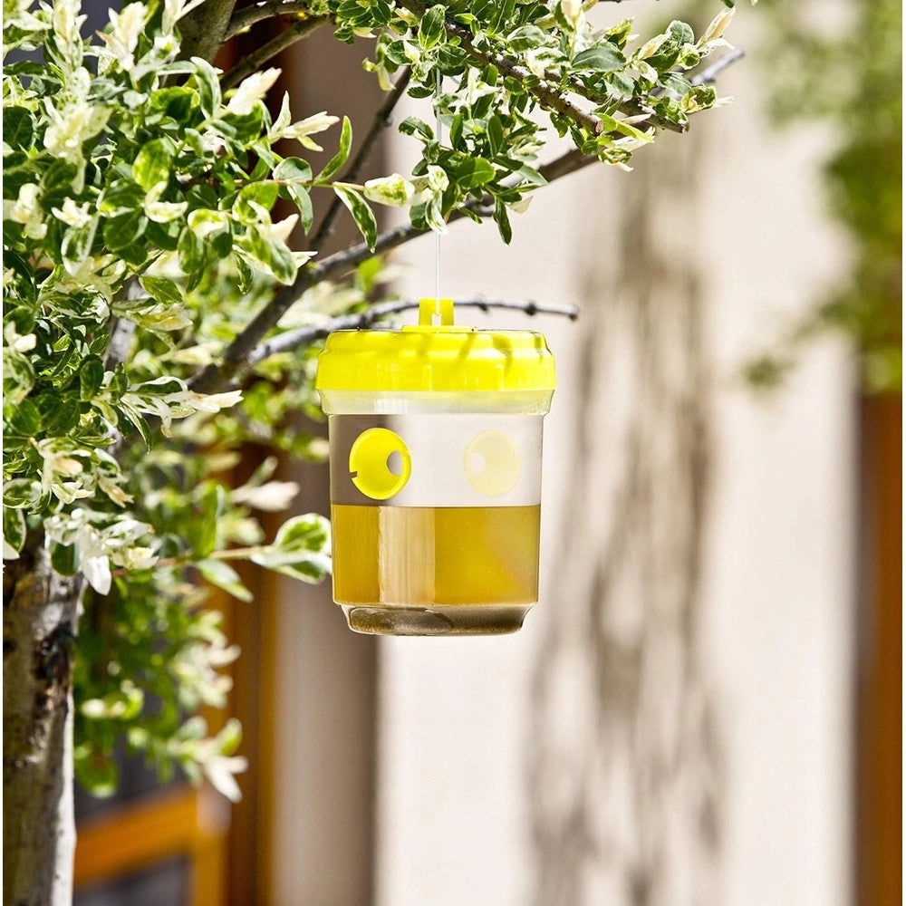 Trade Shop - Set 6 Pz Trappola Per Vespe Calabroni Insetti Da Appendere Balcone Giardino 020176 -