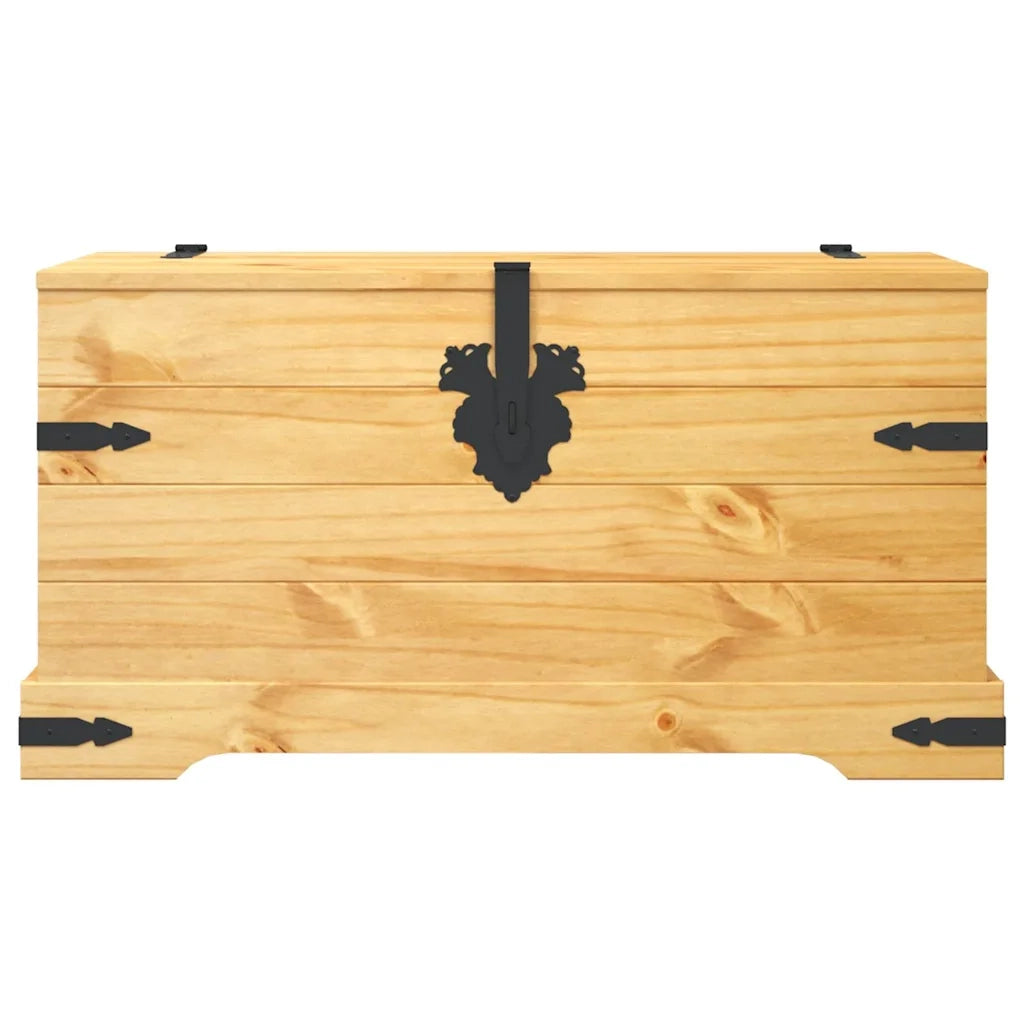 Cassapanca in Pino Messicano Corona Range 91x49,5x47 cm cod mxl 51176