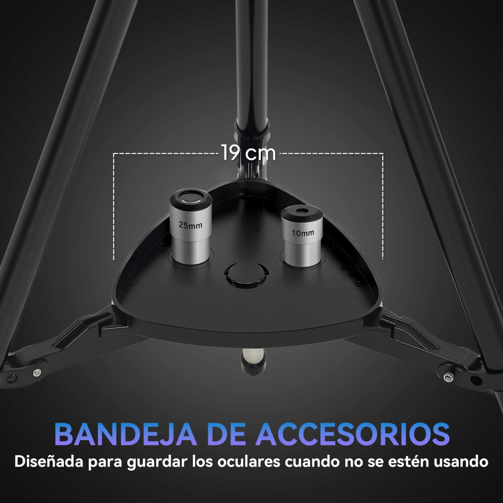 Telescopio Astronomico a Riflessione ¨C zephmum ¨C Apertura 114mm con Treppiede e Borsa