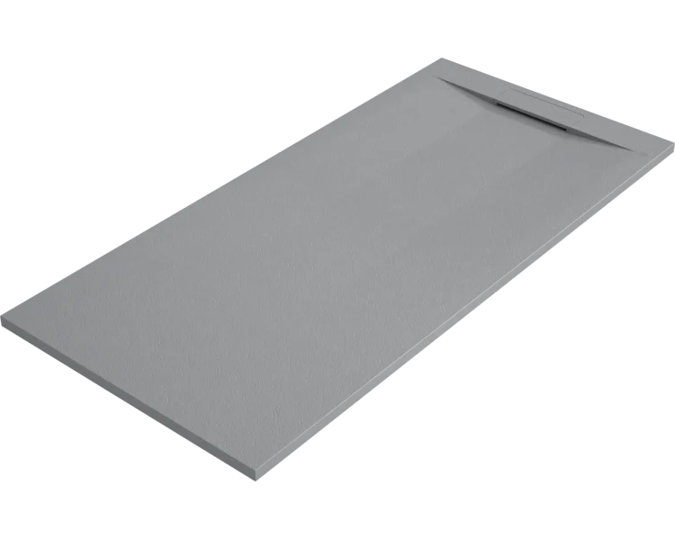 Piatto doccia OPALO 70x190 cm Cemento griglia Cemento