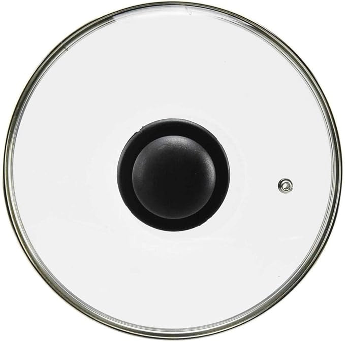 COPERCHIO IN VETRO CON POMOLO Ø 26 cm - PENTALUX