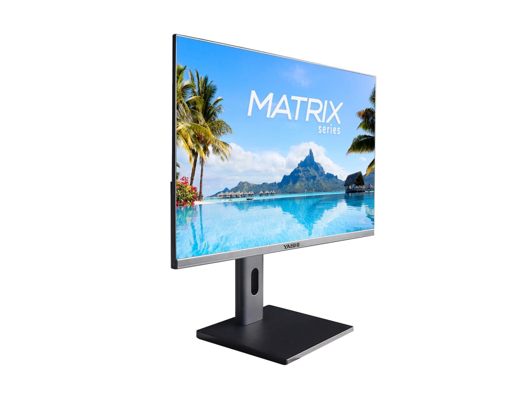 Yashi monitor 27 led ips qhd 1ms 120hz 300 cdm, reg altezza, dp/hdmi, multimediale - YZ27320