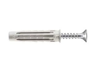 Tassello in Elematic Nylon con Vite Tsp Pz PA 6 T6 Va Ø 8 mm 200 Pezzi