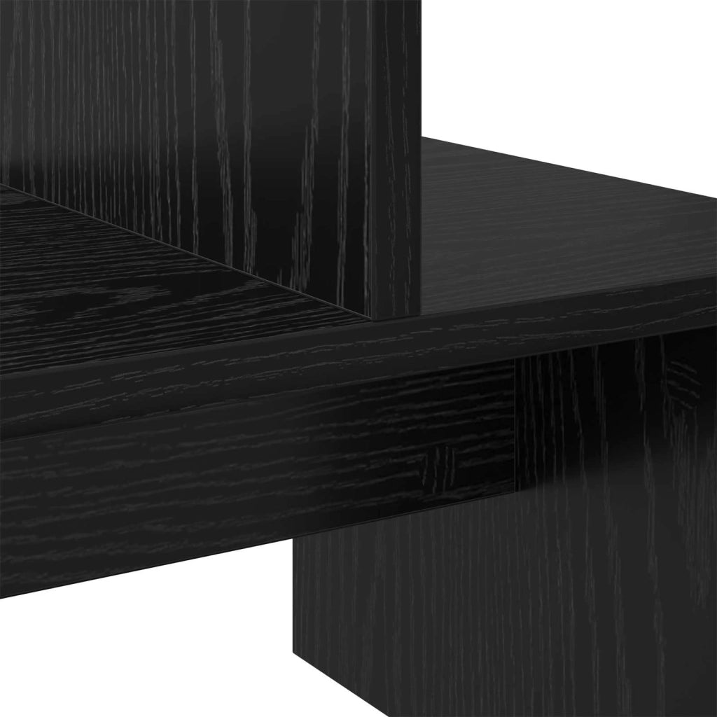 Set mobile TV Rovere Nero 180,5 x 30 x 43 cm Legno multistrato 875130