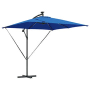 Ombrello | Parasolne Azzurro 249 x 249 x 250 cm Poliestere e Alluminio