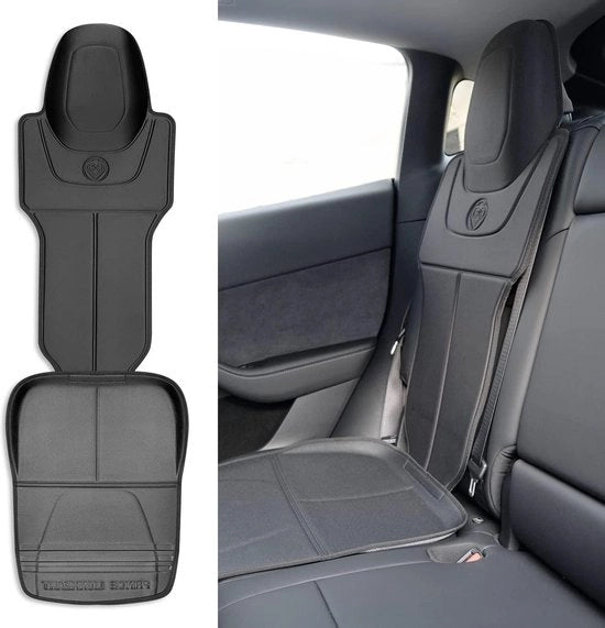 Protettore di Sedile per Tesla Model S 3 X Y | Sedili Idrorepellenti 2-Fasi per Sedile Auto Bambino - Nero