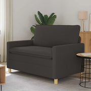 Divano Grigio Scuro 126 x 81 x 87,5 cm Tessuto