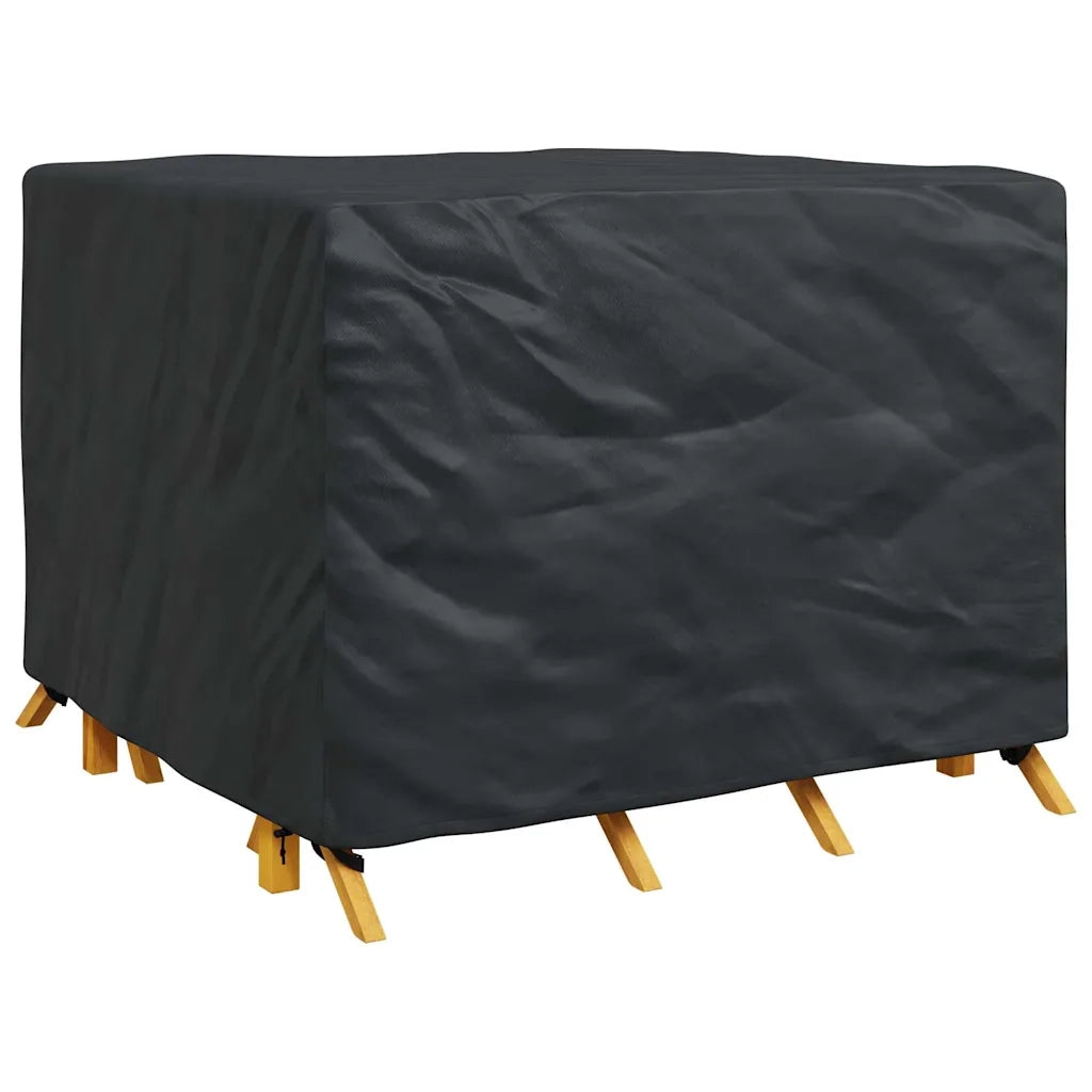 Copertura per mobili Nero 135 x 135 x 90 cm tessuto Oxford 420D 4105718