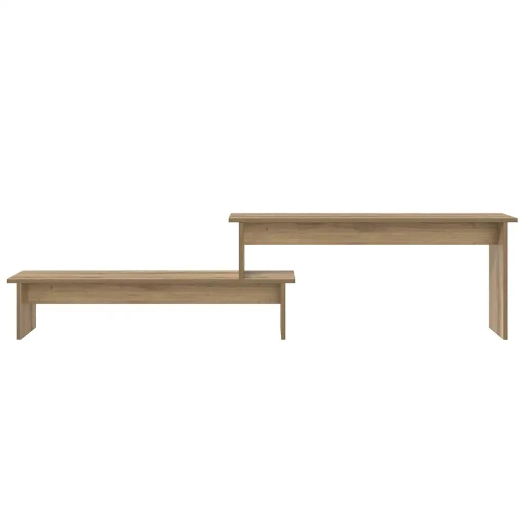 Set mobile TV-Credenza per TV Rovere artigianale 180 x 30 x 43 cm