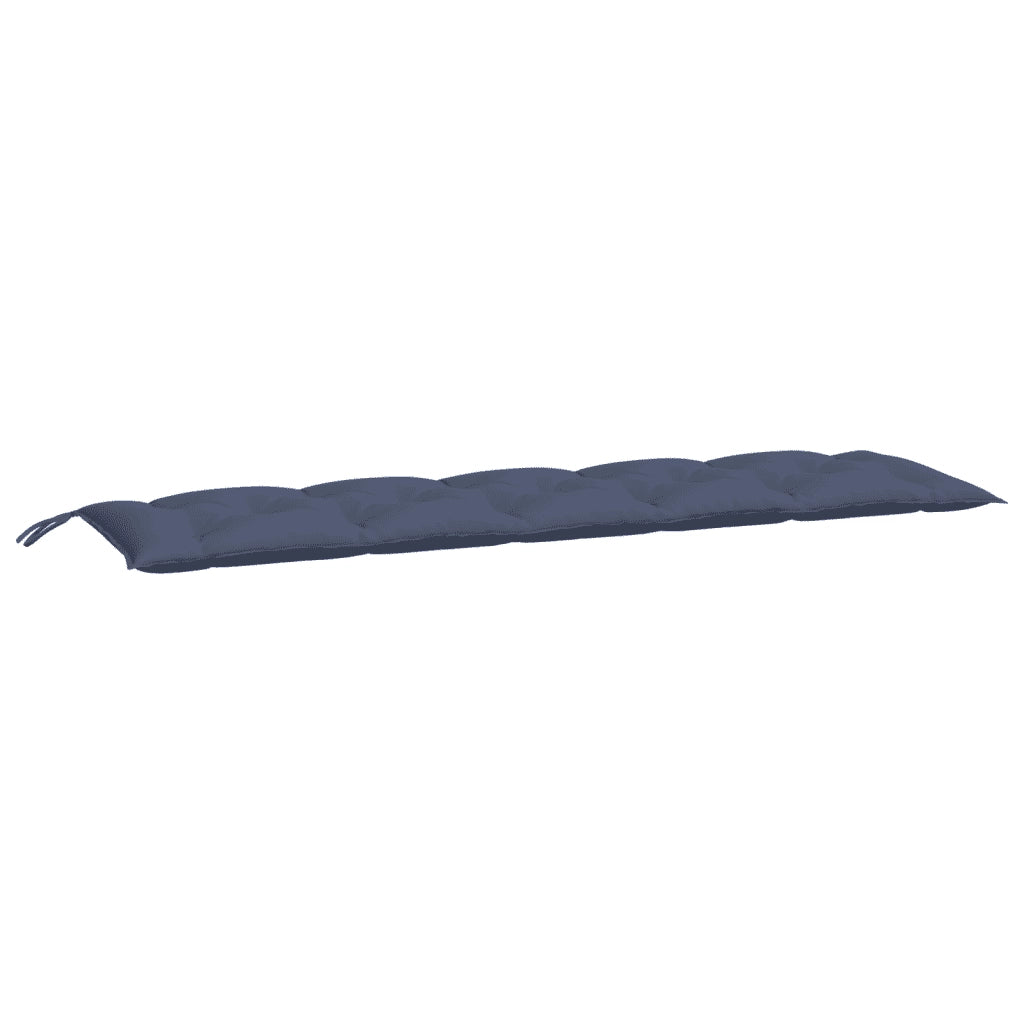 Cuscino Panca Giardino Blu Marino 180x50x7 cm in Tessuto Oxford 379001