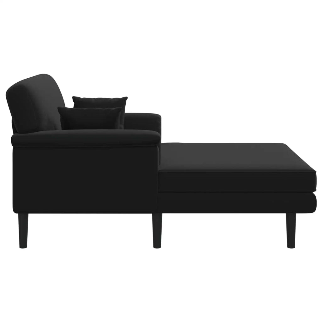 Chaise longue Nero Velluto 42048046