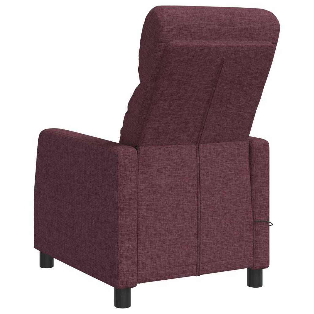 Divano Sedia-Poltrona Massaggiante Viola Tessuto 450281