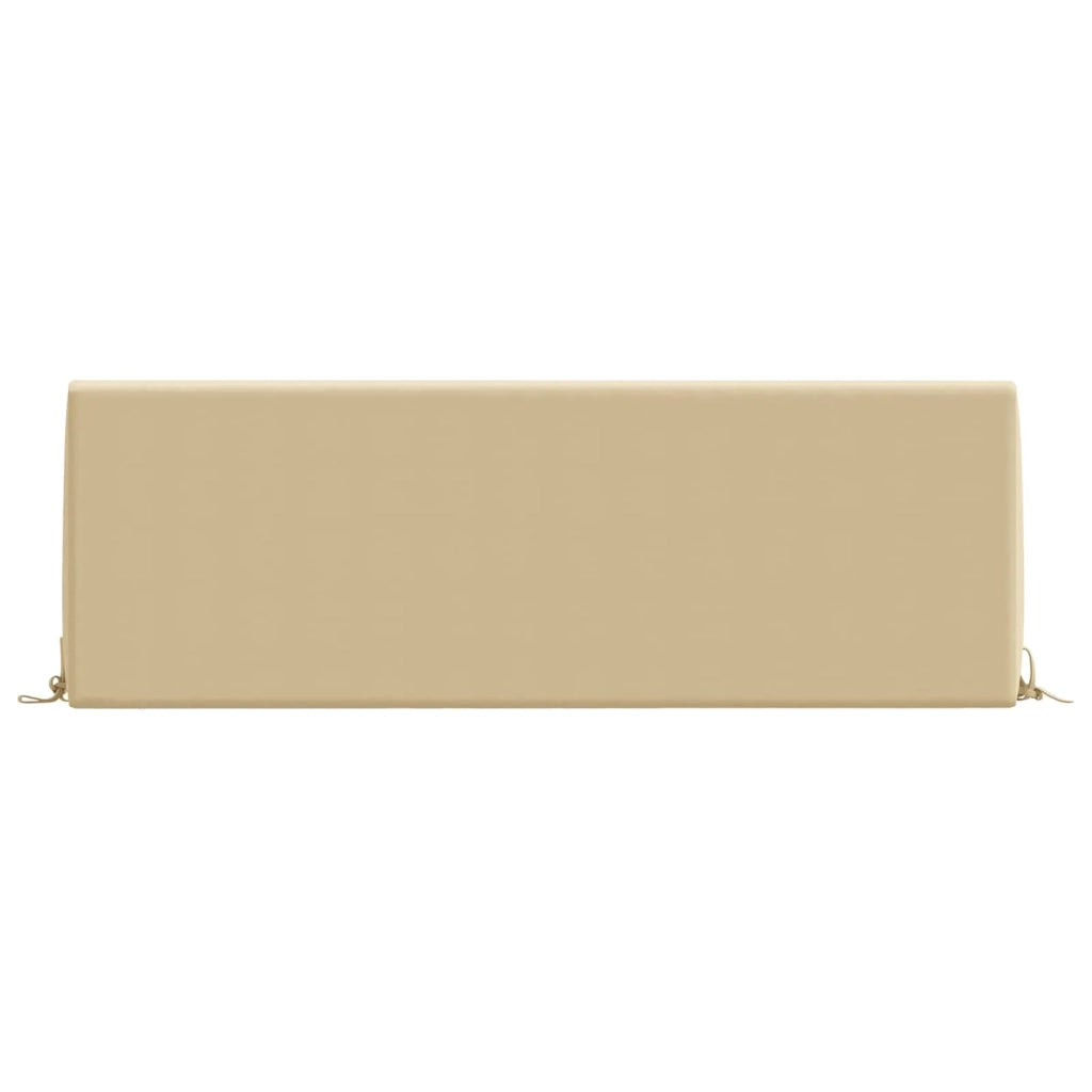 Cuscino schienale SOEST 100% Poliestere Beige 120 x 20 x 40 cm 946744
