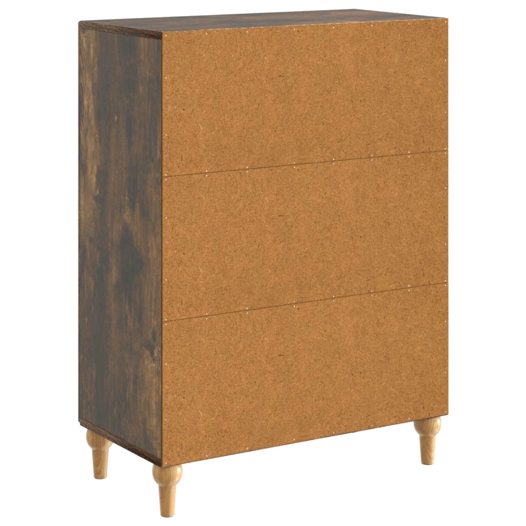 Credenza Rovere Fumo 66 x 34,5 x 90 cm Legno ingegnerizzato 894130