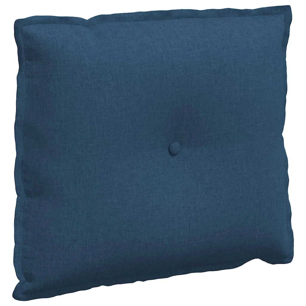 Cuscino per Schiena | Cuscino dorsale Blu 60 x 19 x 50 cm Tessuto