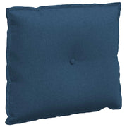 Cuscino per Schiena | Cuscino dorsale Blu 60 x 19 x 50 cm Tessuto