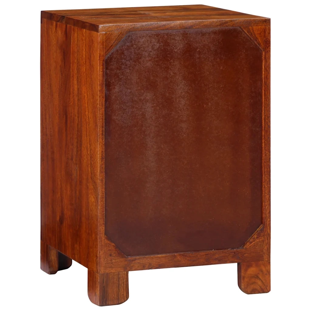 Comodino 40x40x60 cm in Legno Massello di Acacia 4016491