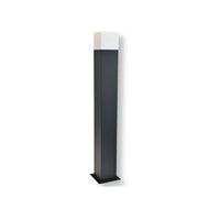 Trade Shop - Lampione Da Giardino Moderno 74 Cm Illuminazione Per Esterno Con Attacco E27 Ip44 740 - Nero