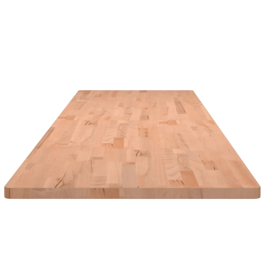 Piano Scrivania 220x55x2,5 cm in Legno Massello di Faggio