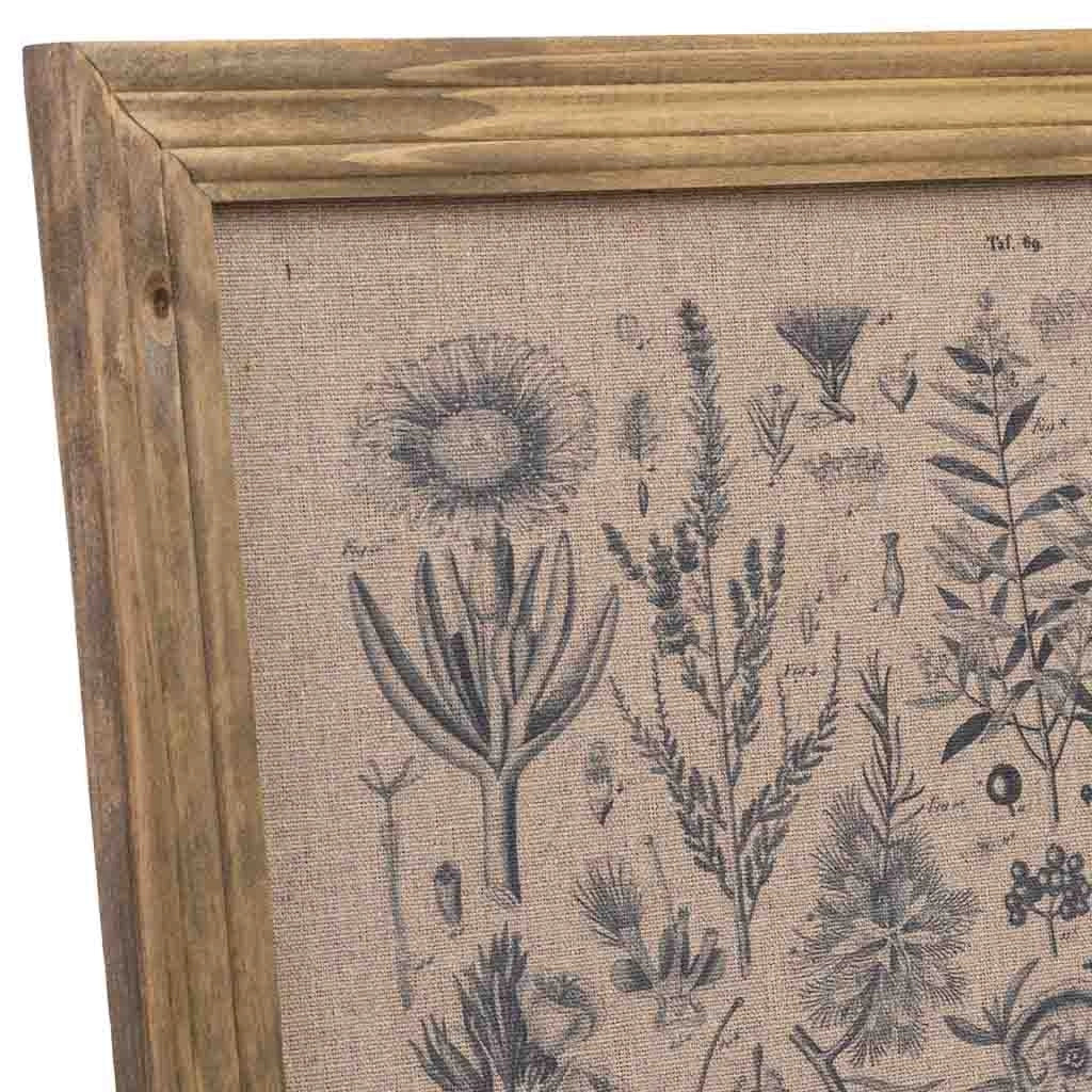 Quadro in tela stampata con cornice in legno, 33x43x1,8