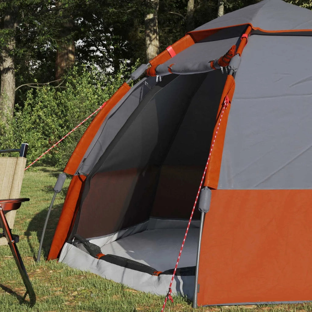 Tenda Istantanea con Telo Impermeabile per 4 Persone con Rilascio Rapido-Tenda da campeggio 423606