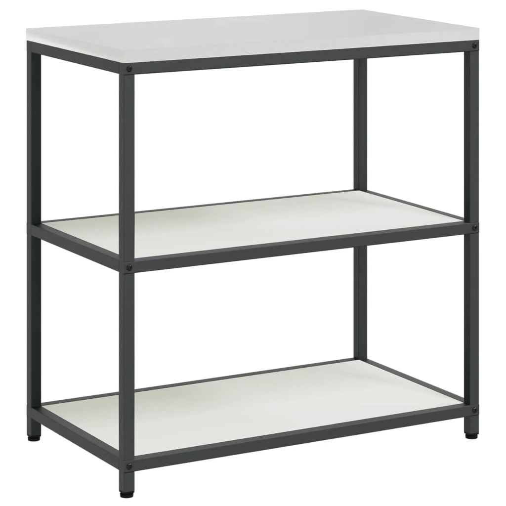 Stoccaggio in cucina Bianco 90 x 50 x 92 cm Acciaio 874955