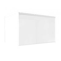 Laterale per Pergola Bioclimatica Lato 4 metri in Textilene Bianco