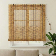 Tenda a rullo Marrone 140 x 160 cm Giunco 42034657