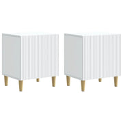 Armadio da Notte 2 pcs Bianco 43 x 34,5 x 50 cm 894566