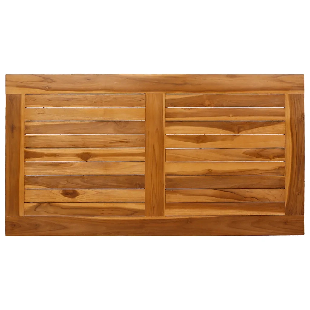 Tavolo da Pranzo per Giardino | Tavolino da esterno 120x65x80 cm in Massello di Teak