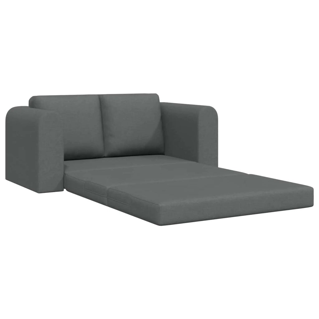 Divano letto 60cm Grigio scuro Tessuto 4106674