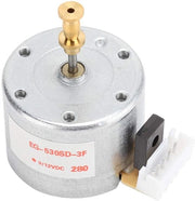 Motore per giradischi - 12V - Tavola di rotazione - 78 RPM - Foro di montaggio 25mm - Diametro 32mm - Temperatura di funzionamento -5℃ a +60℃